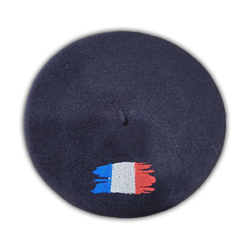 Béret Drapeau effet peinture