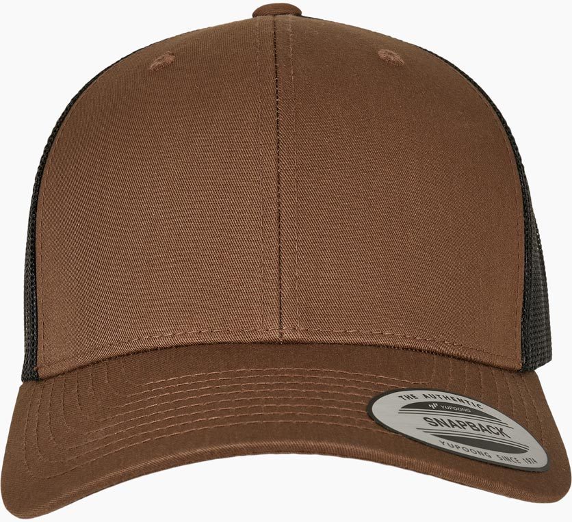 Casquette Marron Noir