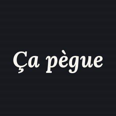 Logo Ça pègue